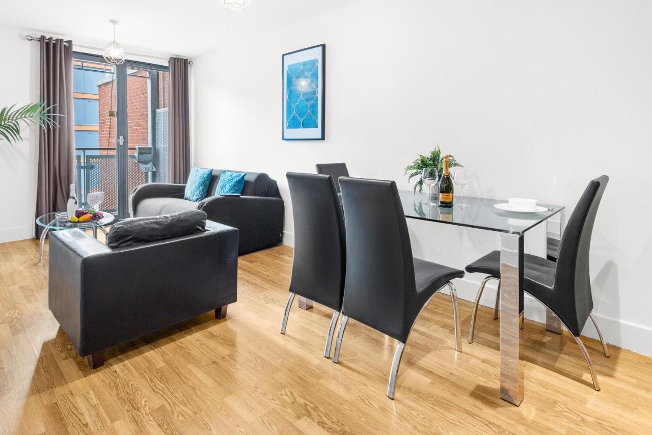 Haus City Centre 2 Bedroom Apartment L Parking L Balcony L Wifi L Smart Tv L Arcadian L China Town Birmingham Exterior foto